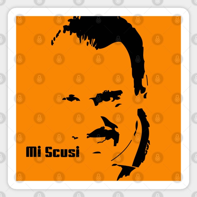 Mi Scusi Sticker by Python Patrol